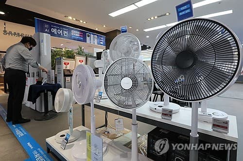 폭염 본격화, 에어컨·선풍기 관련주 강세