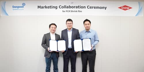 동원시스템즈, 다우와 친환경 수축필름 협력