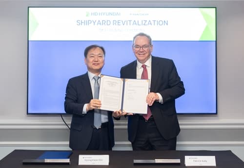 HD현대, 미국 프레이저와 조선소 현대화 협약