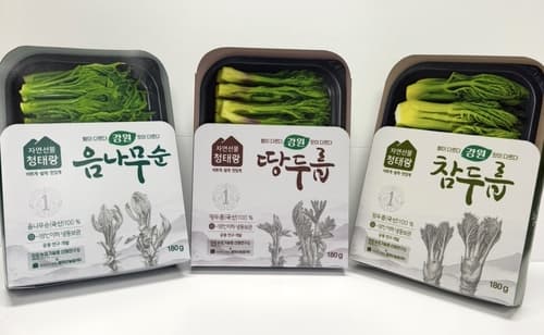강원농기원, 냉동 산채 캐나다 수출
