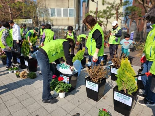 BAT로스만스, 서울 50곳 화단 점검·보수 완료