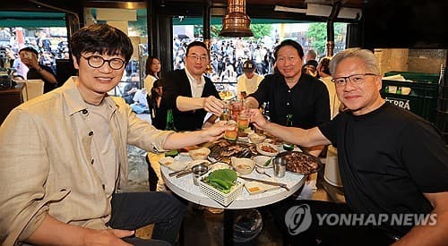 젠슨황 회동, 식품주류업계 마케팅 경쟁