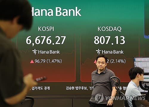 코스피, 반도체 강세 속 1.64% 상승