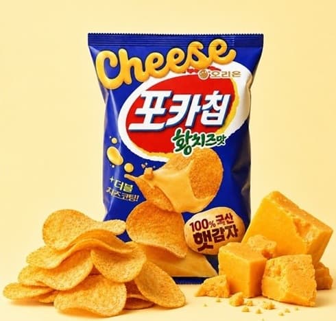 오리온, 포카칩 황치즈맛 신제품 출시