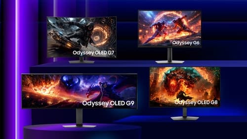삼성전자, 1100Hz 게이밍 모니터 4종 공개