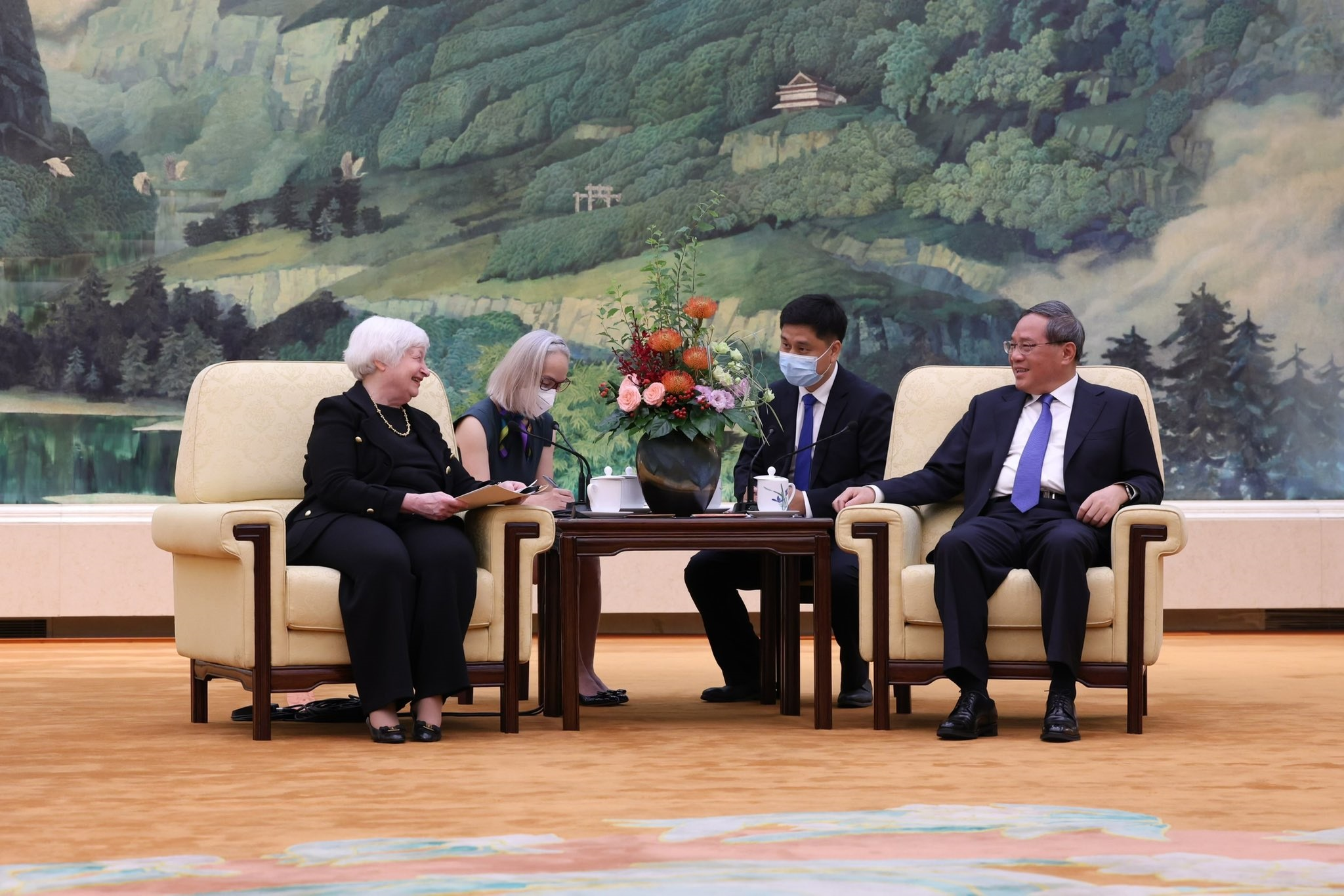 옐런 미국 재무장관, 중국 방문 썸네일 이미지