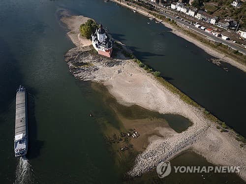 라인강 수위 최저치, IBK증권 석화 반사이익 전망